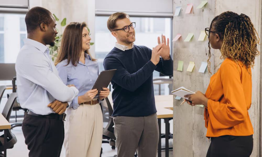 What are the priorities of young workers at work?